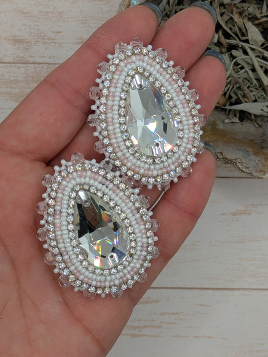 K9 Crystal- White & Pink