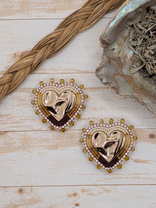 Fearless Heart Earrings