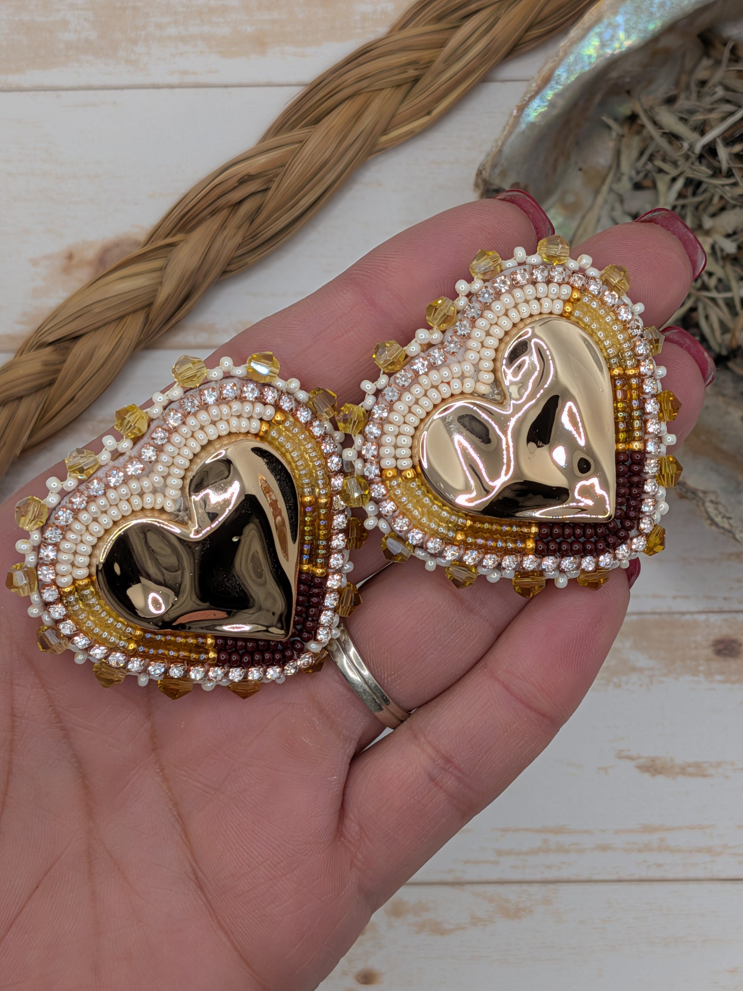 Fearless Heart Earrings