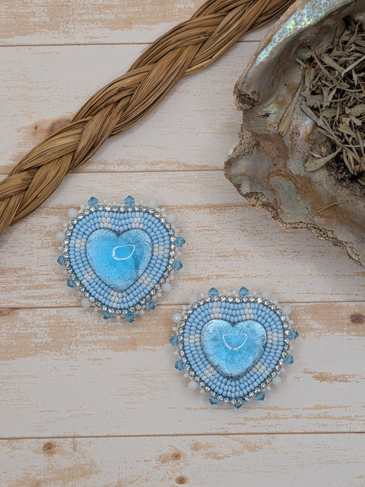 1989 Vibes Heart Earrings