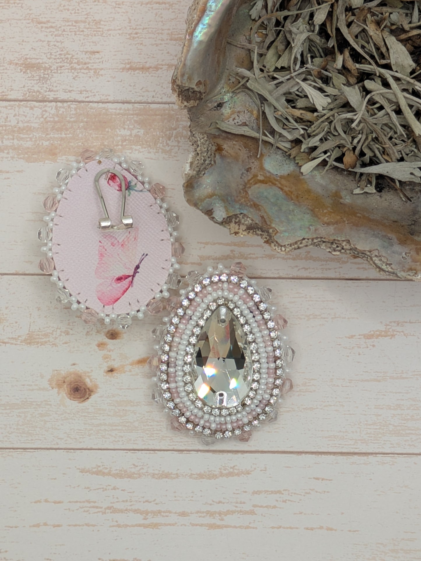 K9 Crystal- White & Pink