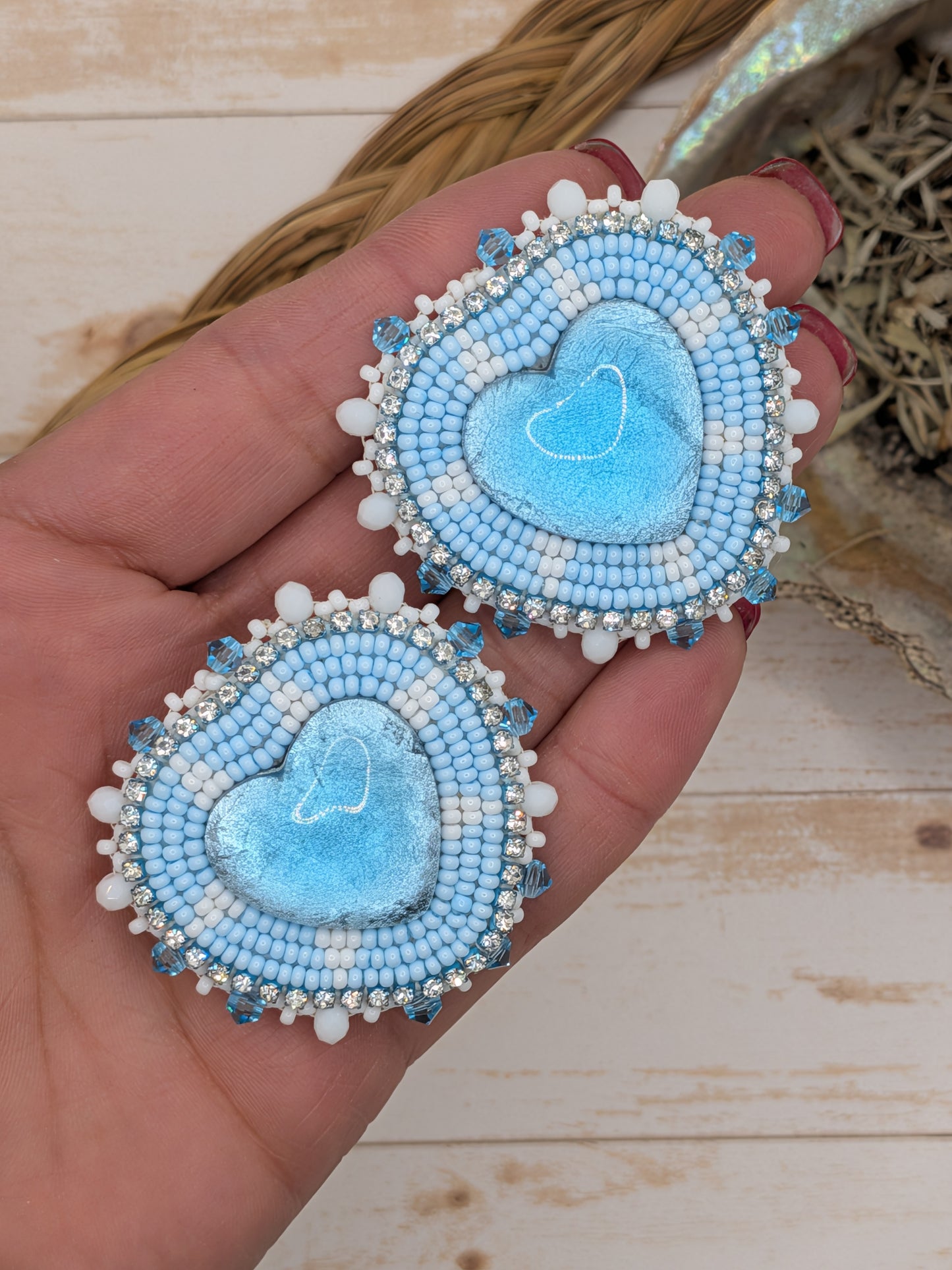 1989 Vibes Heart Earrings