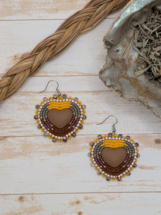 Evermore Heart Earrings